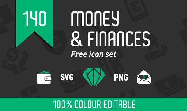 money-and-finance-icon-set