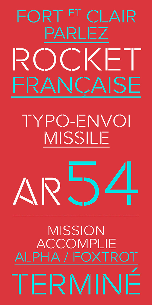 3.Free Font Of The Day  Rafale