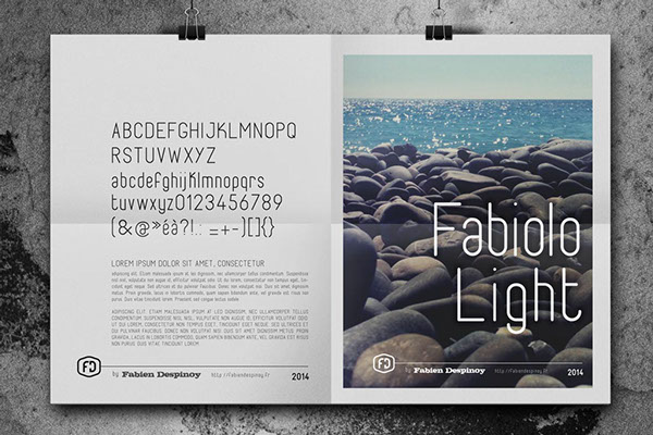 3.fabiolo free font