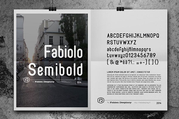 4.fabiolo free font