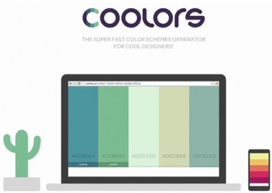 Coolors – Super Fast Color Scheme Generator - Designbeep