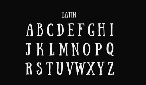 3.Free Font Of Of The Day  Sunday