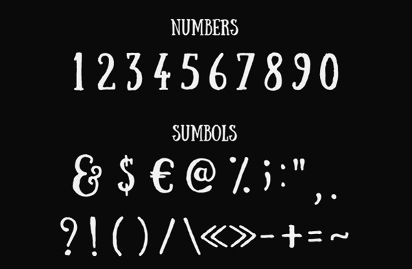 5.Free Font Of Of The Day  Sunday