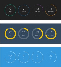 ClassyCountdown - jQuery Plugin to Create Circular Countdowns - Designbeep