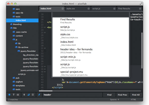 2.sublime text theme