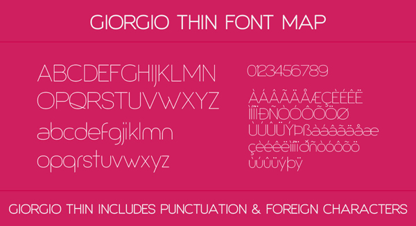 3.Free Font Of The Day  Giorgio