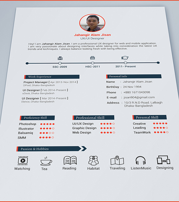 3.Resume Template