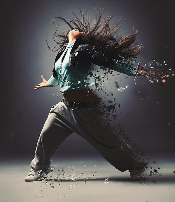 4.Dispersion Photoshop Action