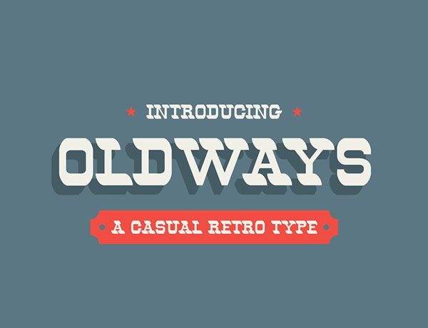 1.Free Font Of The Day  Oldways