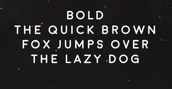 2.Free Font Of The Day  Moon