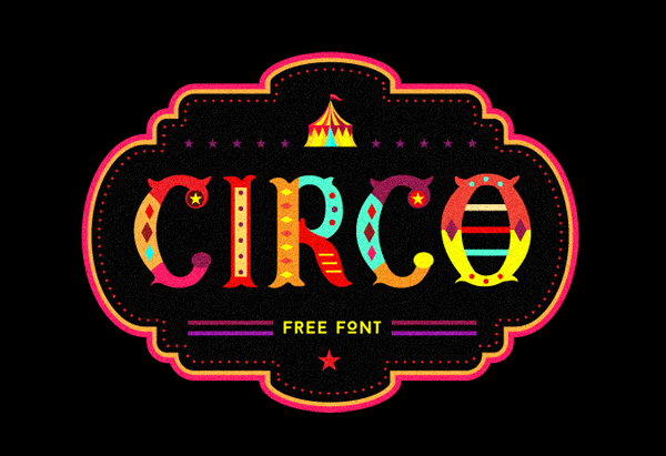 circus free font