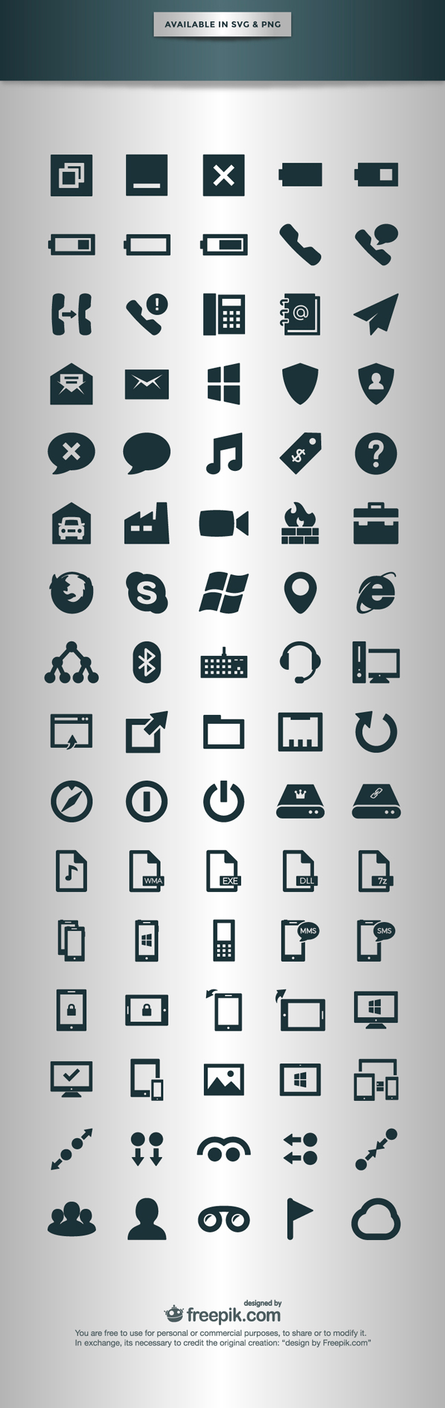 2.Phone Operating System Icons