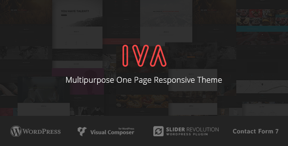 One Page Responsive Theme