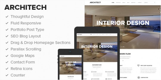 Architect – Clean & Beautiful Theme, Great For Businesses & Blogs 