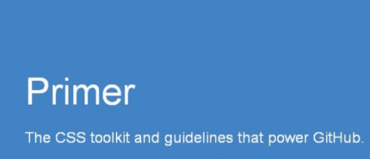 PrimerCSS - The CSS toolkit and guidelines that power GitHub - Designbeep
