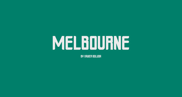 1.Fresh Free Font Of The Day  Melbourne