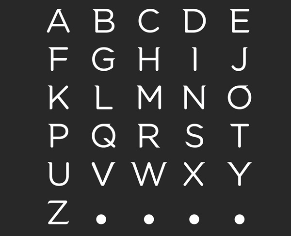 3.luctan free font