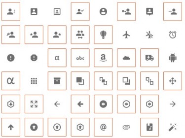 Material Icon Library (SVG, Webfont, CDN, Vector Drawables, XAML ...