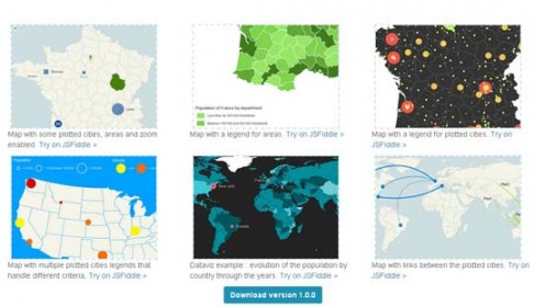 14 Free jQuery Map Plugins for Developers - Designbeep