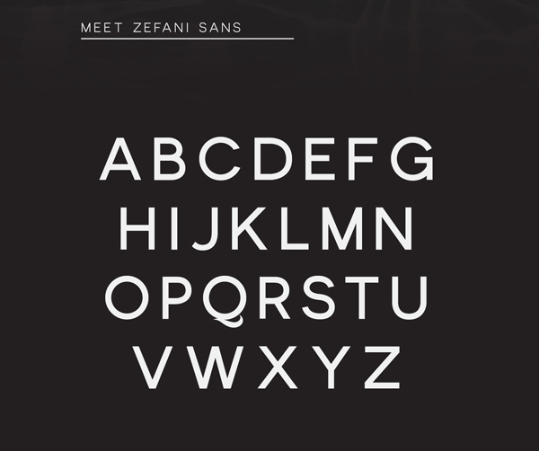3.Fresh Free Font Of The Day  Zefani