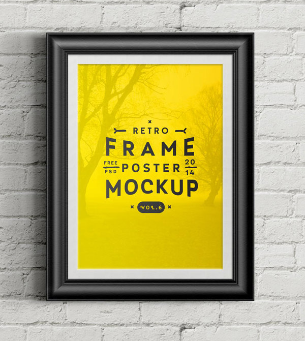 4.frame poster mockup