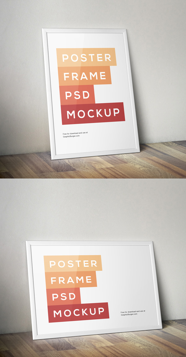 6.frame poster mockup