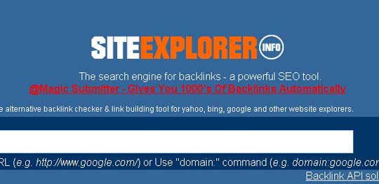 9.backlink checker tool