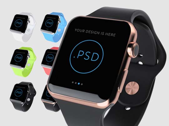 15.apple-watch-psd-mockup