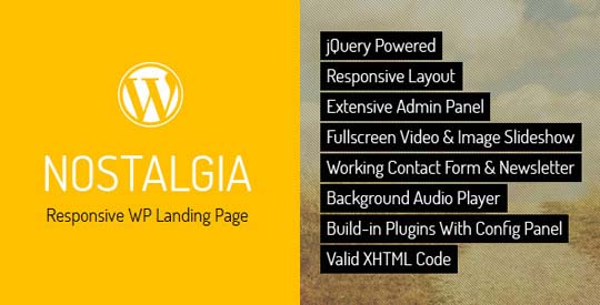 16.wordpress landing page theme