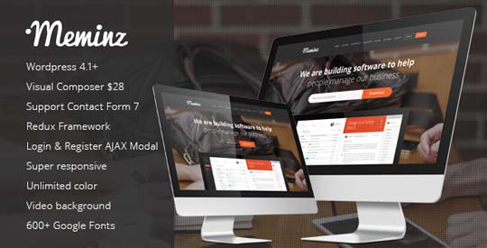 23.wordpress landing page theme