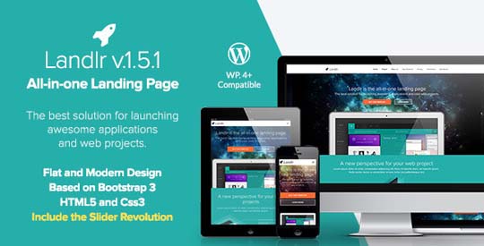 24.wordpress landing page theme