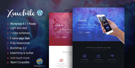 3.wordpress landing page theme