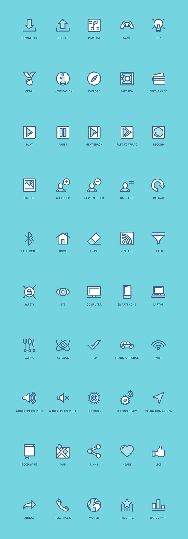 Web and App UI Icons