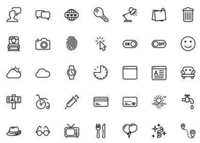 100 Free Line and Solid Icons (AI. EPS. SKETCH. SVG. PNG. WEB FONTS ...