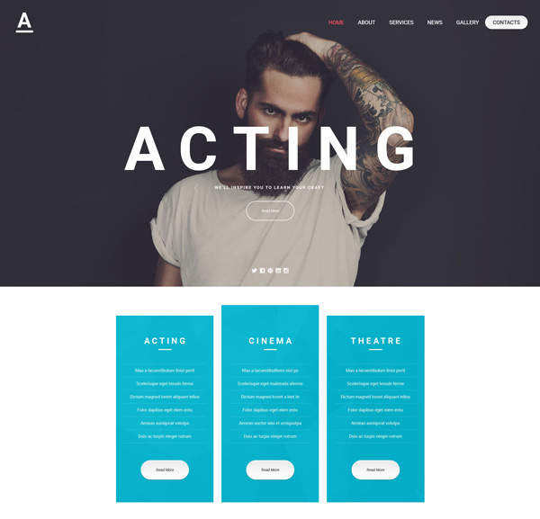 Art-School-Web-Template