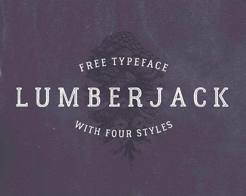 lumberjack-free-font