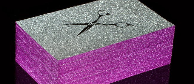 sparkle-business-cards-with-painted-eges