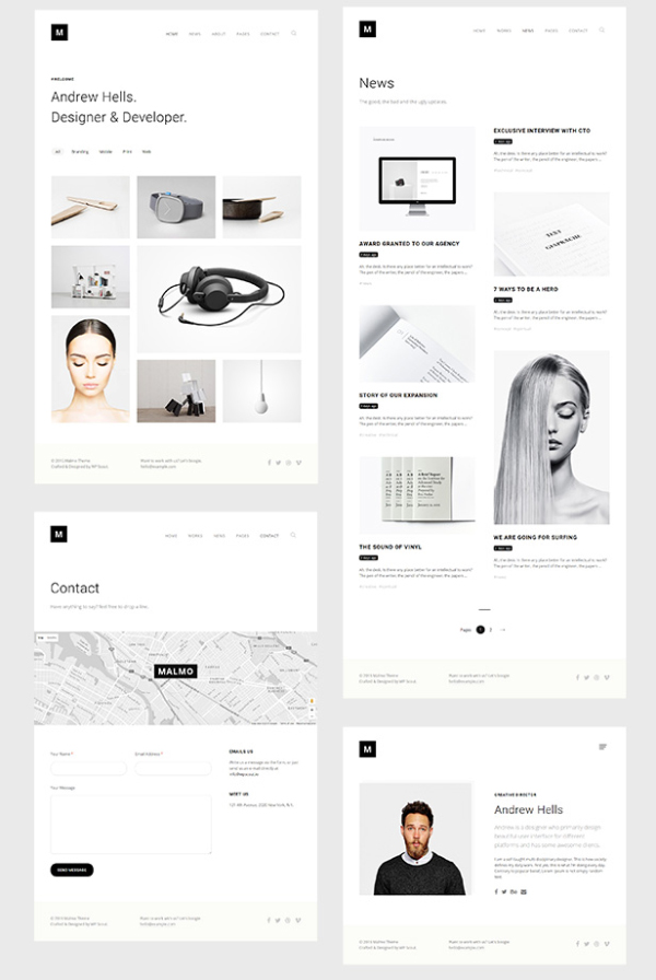 minimal-wordpress-theme