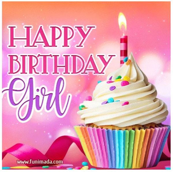 Happy Birthday Girl | Postcard