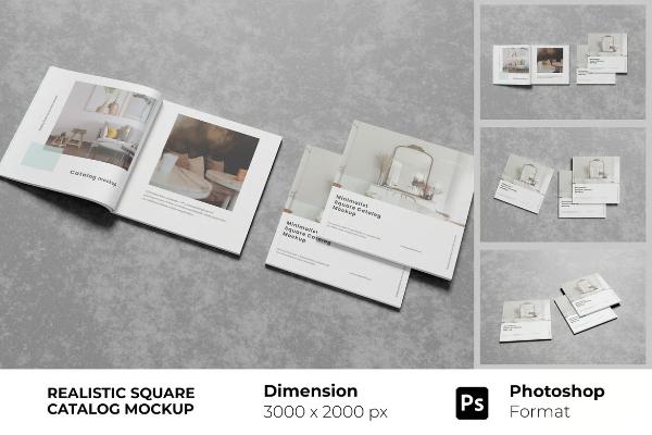 Photoshop Catalog Mockups