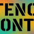 stencil font