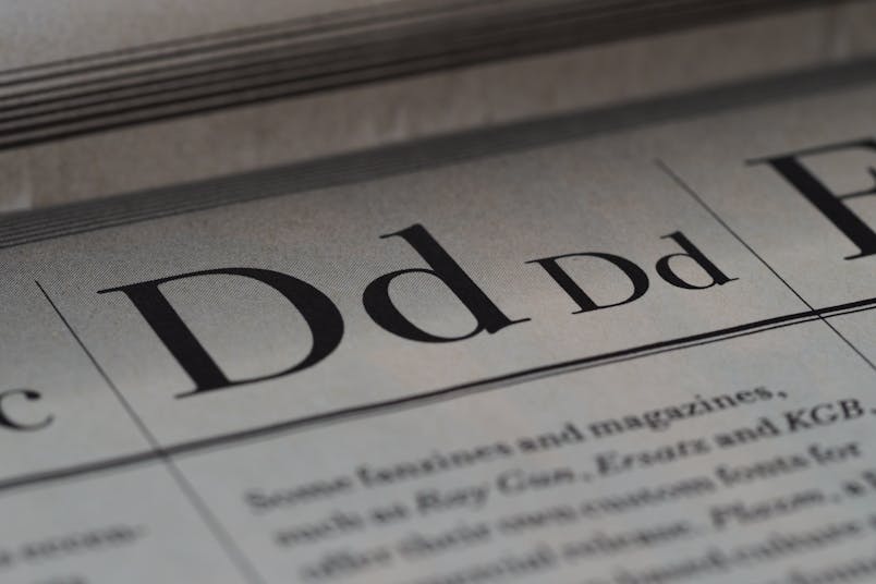 headline font