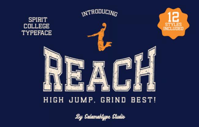 baseball font