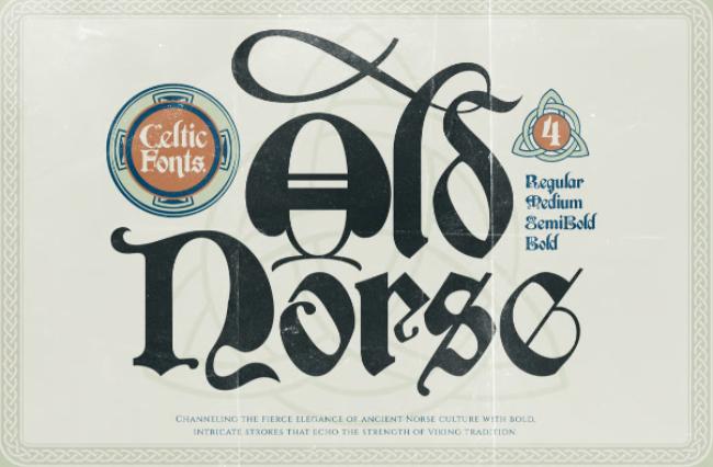 viking font