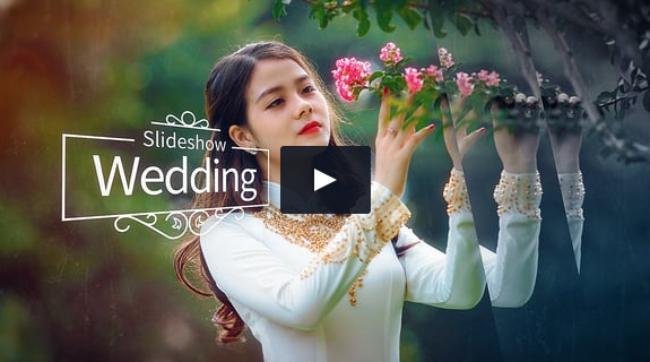 Dreamy Wedding Slideshow After Effects Wedding Template