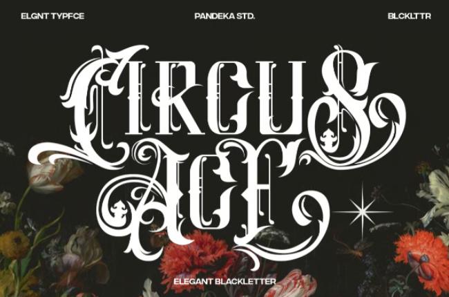 circus font