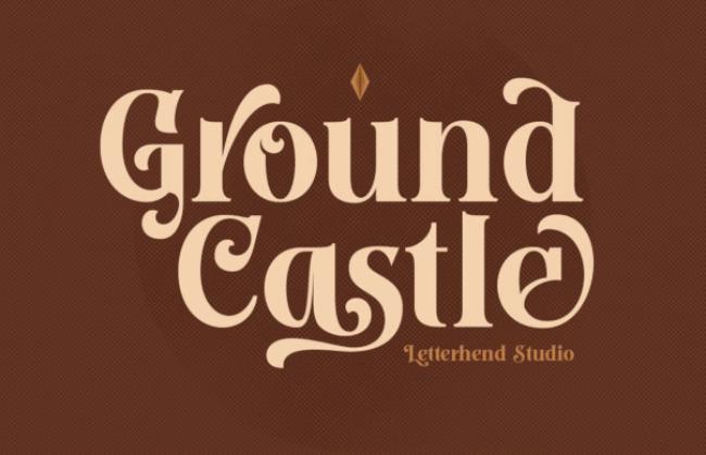 Ground Castle high contrast serif London font