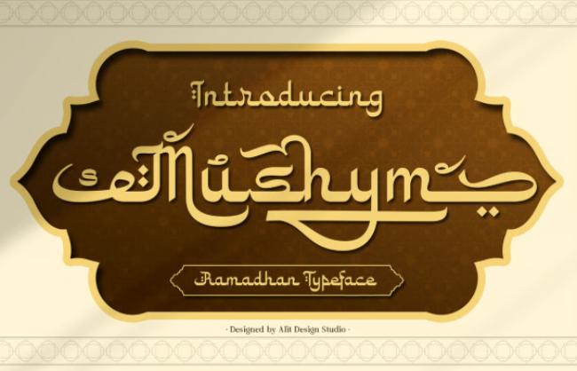 arabic font