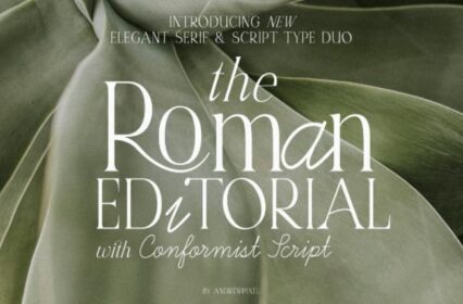 50 Best Roman Fonts Inspired by Ancient Architecture (free & pro ...