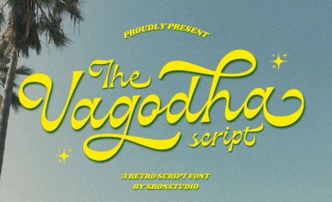 Vagodha Retro Marathi Script Font